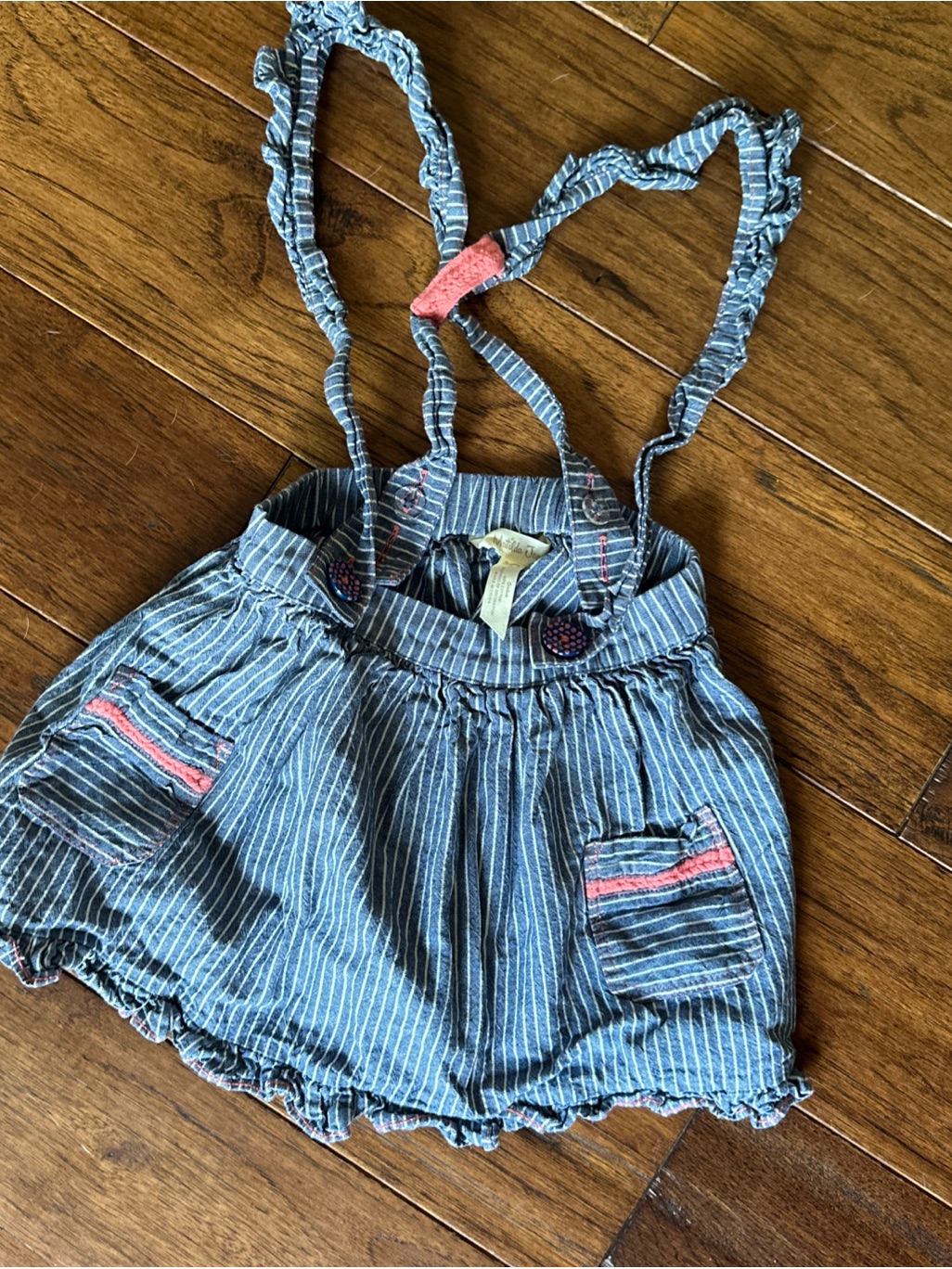 Matilda Jane On The Double Jumper Skirt Camp Ruffle Girls Youth Size 4